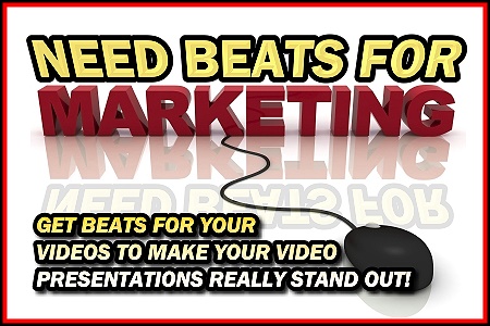 Need Hip Hop Beats For Marketing?  Get Beats For Your Videos To Make Your Business Video Presentations Really Stand Out!